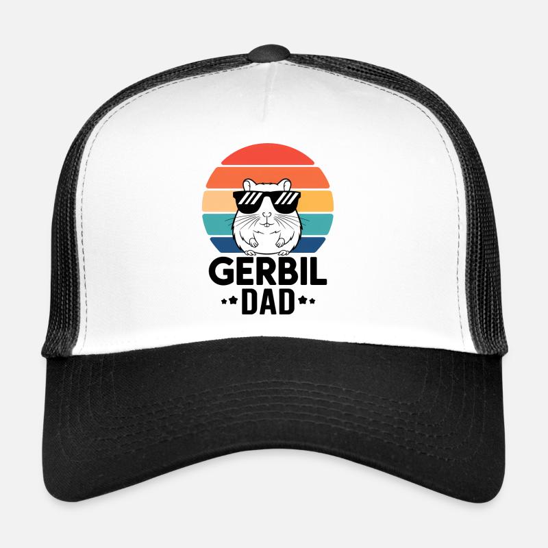 Gerbil Saying Gerbil Dad Funny Gerbil Gift Trucker Cap