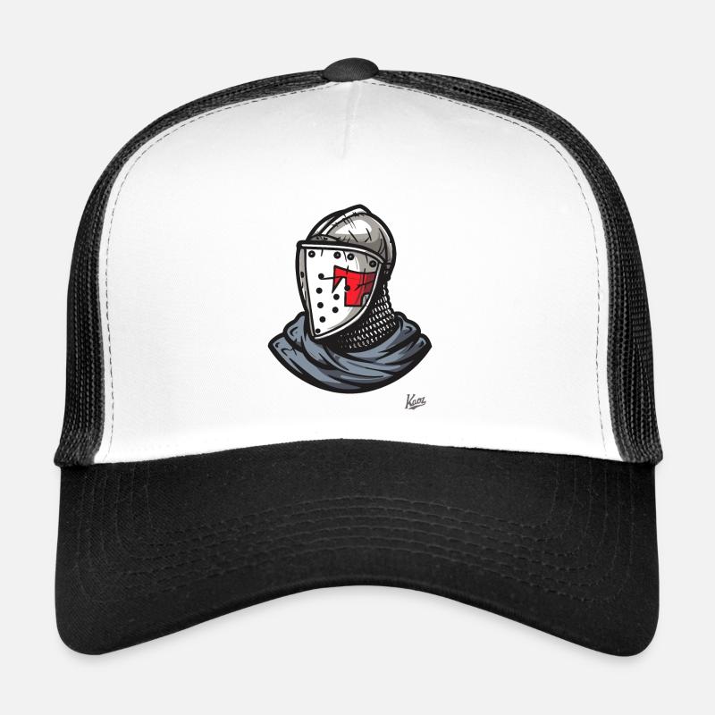 Mittelalterlicher Helm bretonische Ritter Trucker Cap