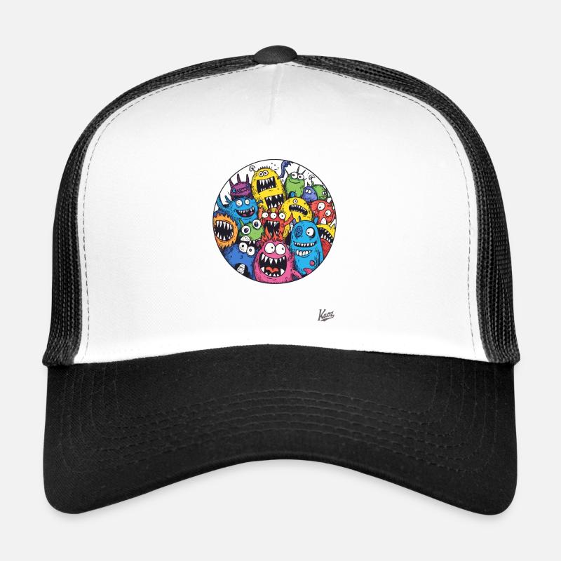 Drôles d’amis monstres Casquette trucker 