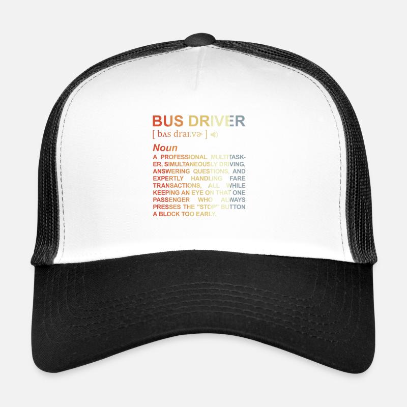 Busfahrer Bedeutung Trucker Cap