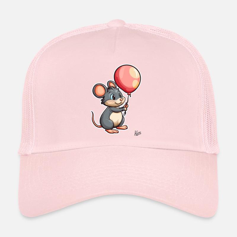 Süße Maus mit Ballon Trucker Cap