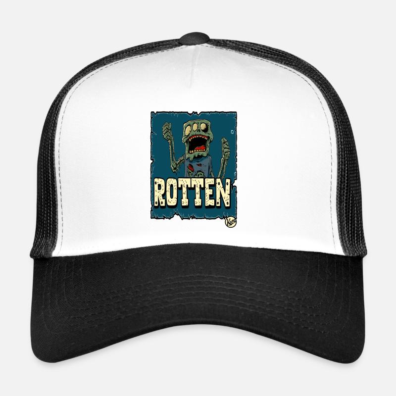 Zombie mutant putride Casquette trucker 