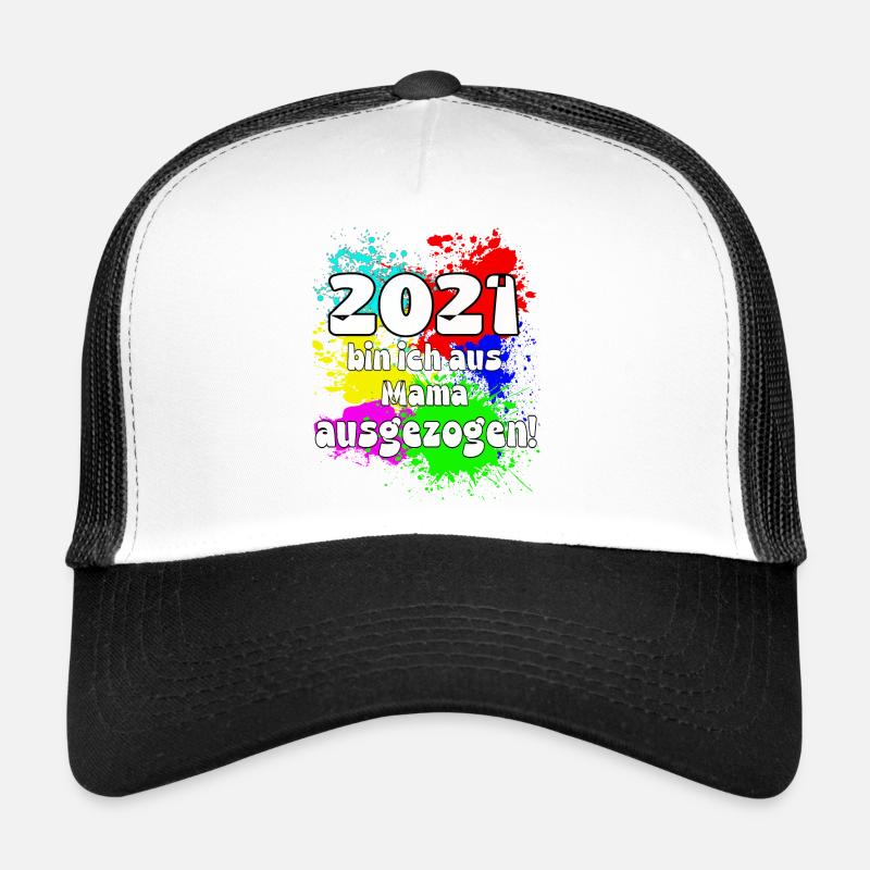 2021 bin ich aus meiner Mama ausgeszogen Trucker Cap
