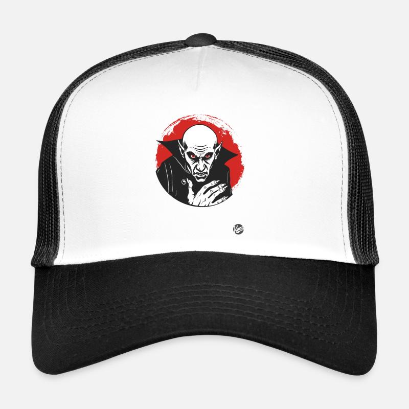 Horror Creepy Nosferatu Vampire Trucker Cap