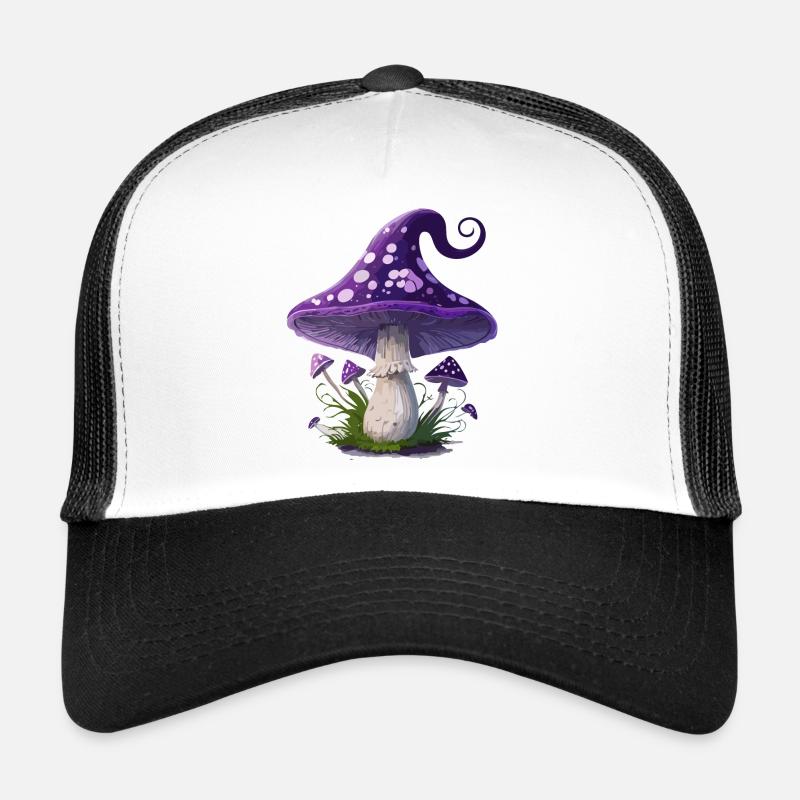 Fantasy mushroom Trucker Cap