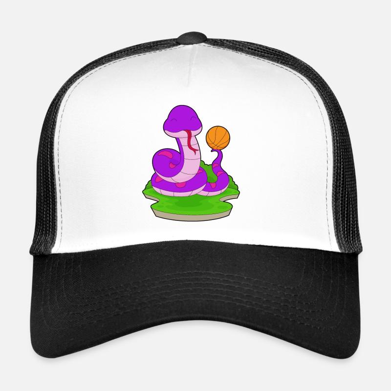 Serpent Basketteur Basketteur Casquette trucker 