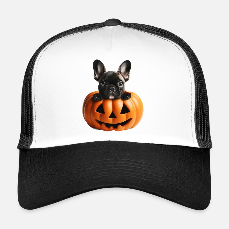 Bouledogue français d’Halloween Casquette trucker 