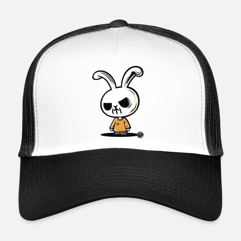 Le mauvais lapin simple Casquette trucker 