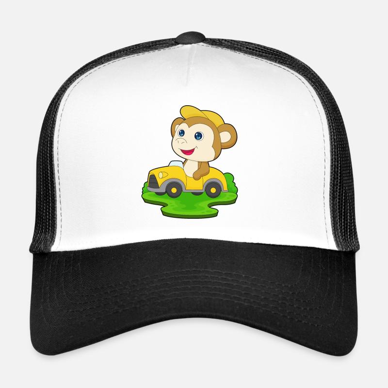 Voiture Singe Casquette trucker 