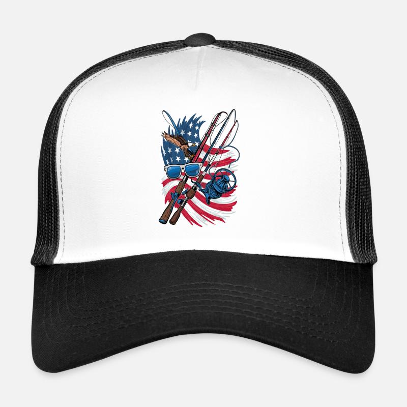 USA Fliegenfischen Abenteuer Trucker Cap