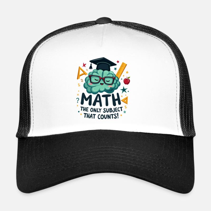 MATHÉMATIQUES Casquette trucker 