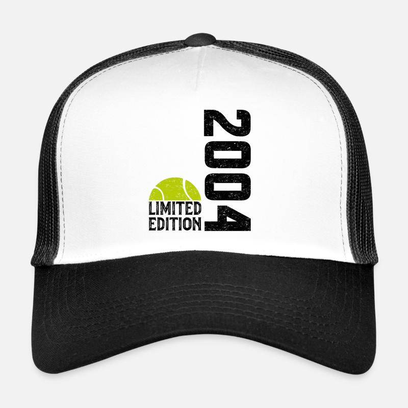 20. Jubiläum 2004 Limited Edition Tennis - Trucker Cap - Weiß/Schwarz