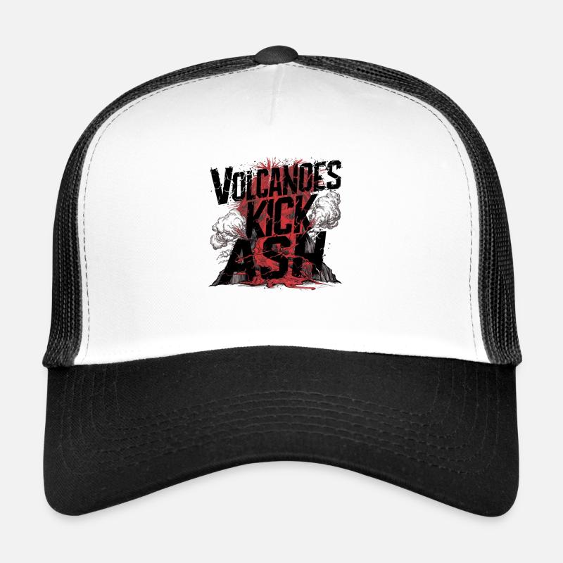 Volcan – Cendres, lave et feu Casquette trucker 