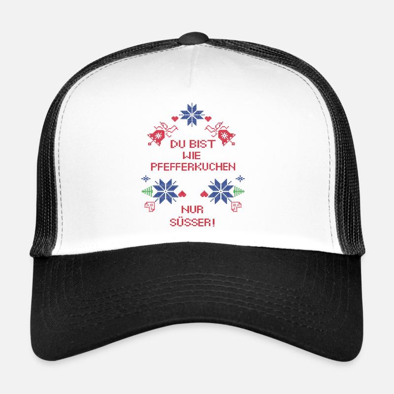 Gingerbread Advent Trucker Cap