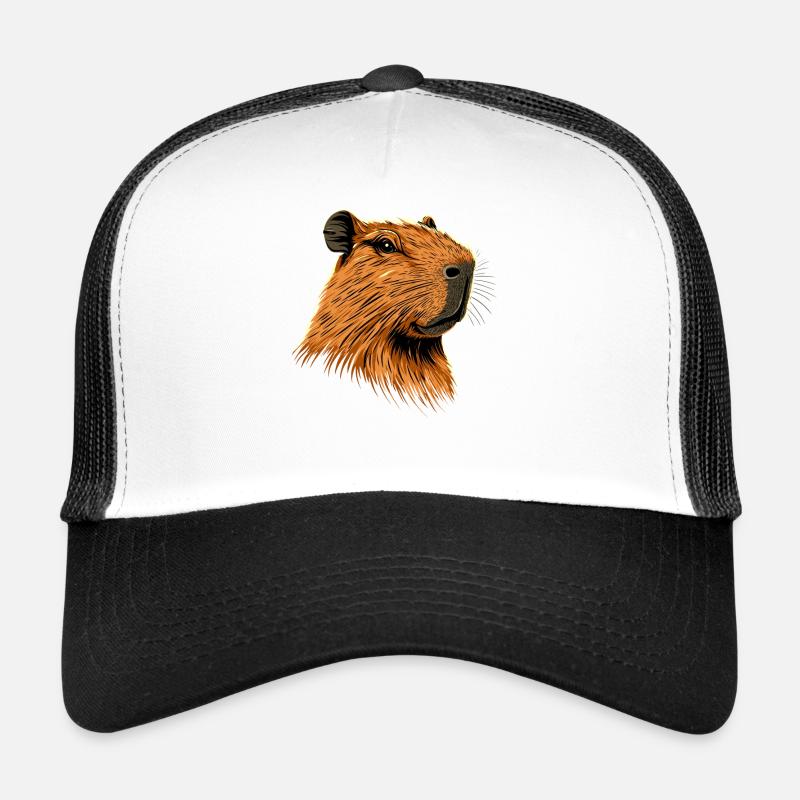 Capybara Be Capy Capybara Funny Capybara Trucker Cap