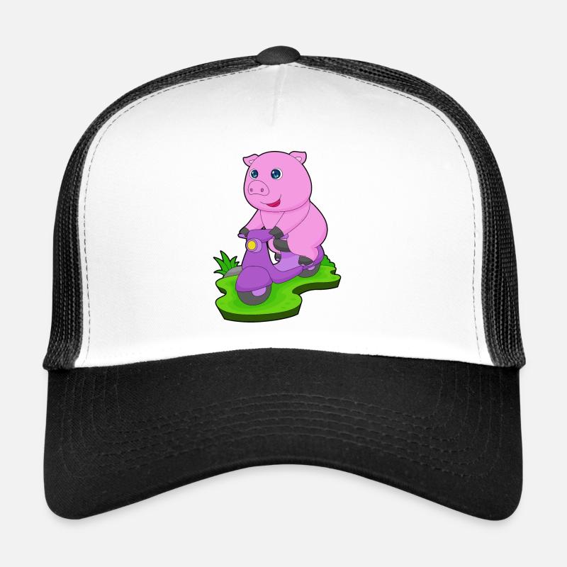 Trottinette Pig Casquette trucker 