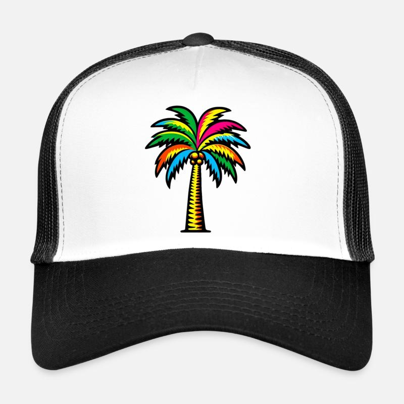 Palm tree Trucker Cap