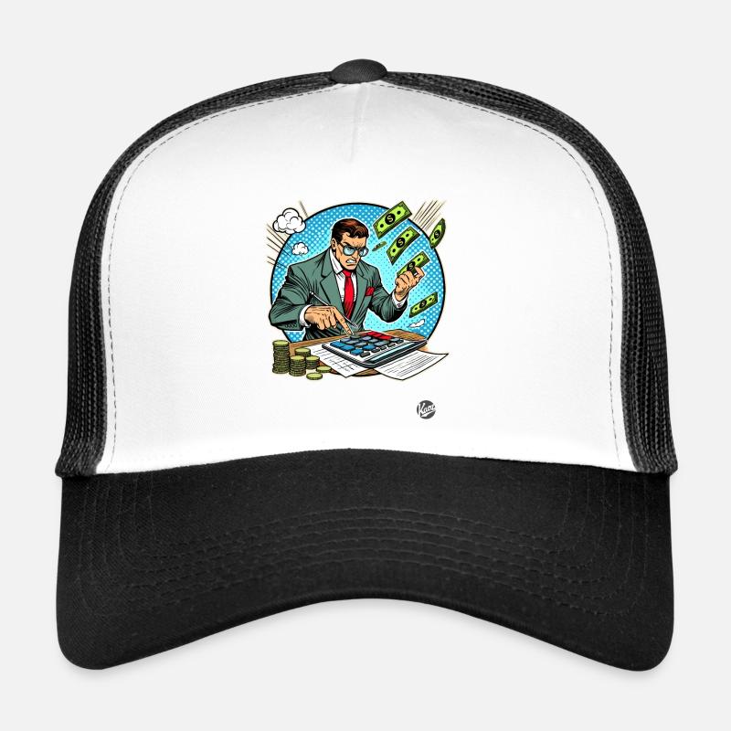 Comptable super-héros Casquette trucker 