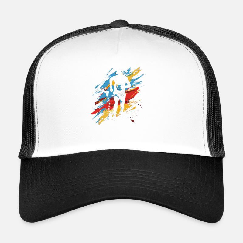 Marathon Boy Drawing Trucker Cap