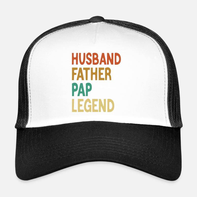 Ehemann Vater Papa Legende Vatertag Trucker Cap
