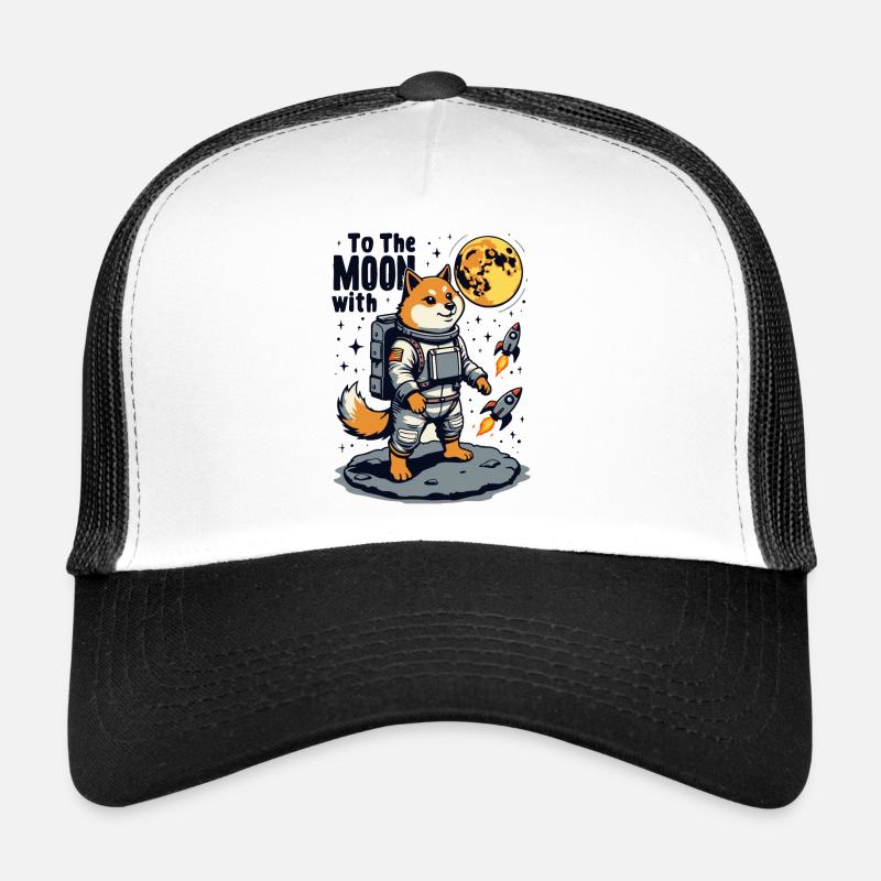 VERS LA LUNE Casquette trucker 