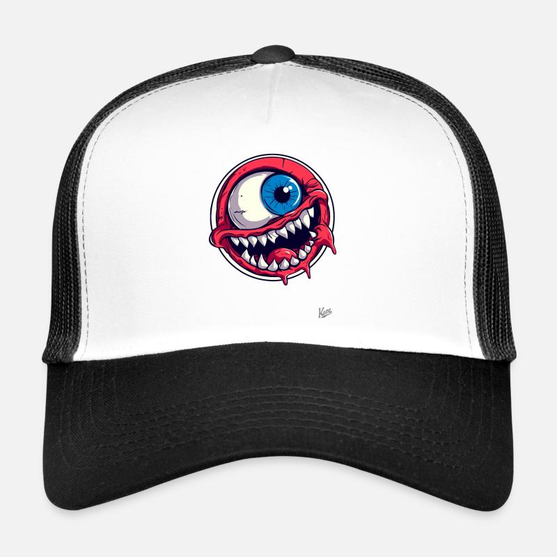Drôle d’horreur Cyclope Oeil Casquette trucker 