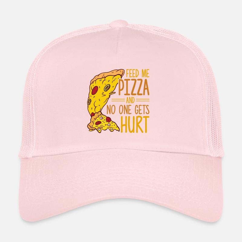 Drôle de dicton de pizza Casquette trucker 
