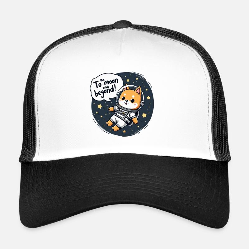 LUNE ET AU-DELÀ Casquette trucker 