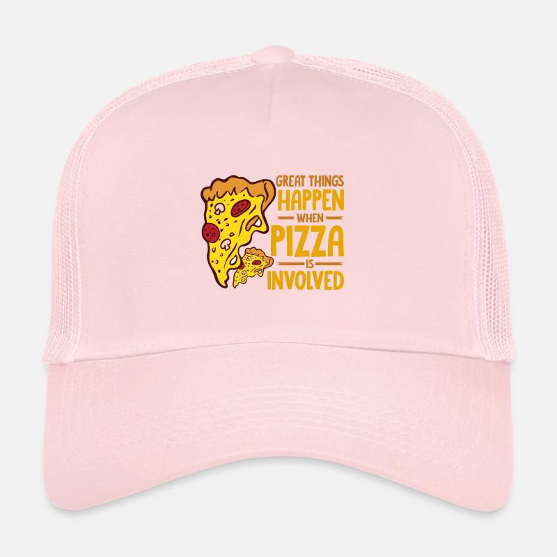 Drôle de dicton de pizza Casquette trucker 