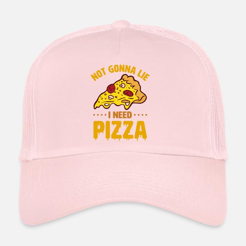 Witziger Pizza Spruch Trucker Cap