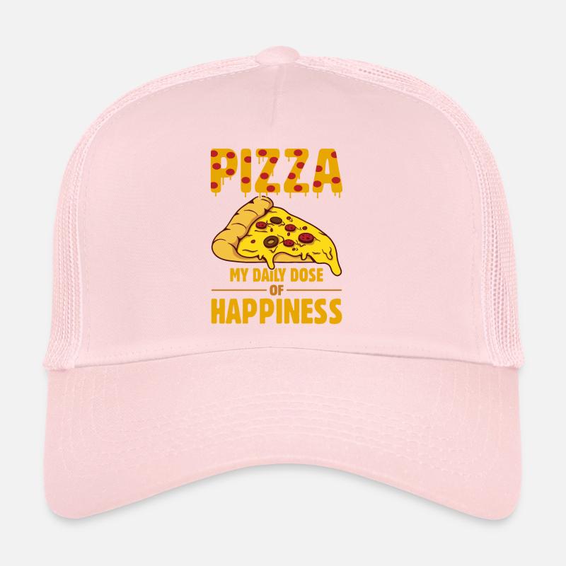 Drôle de dicton de pizza Casquette trucker 