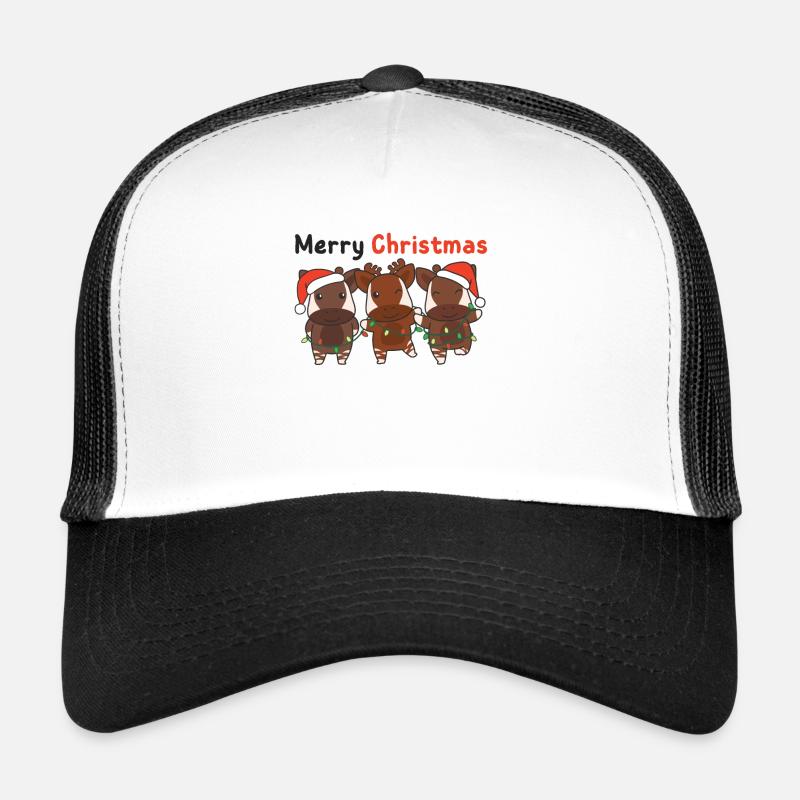 Okapi Weihnachten Winter Tiere Okapi Trucker Cap