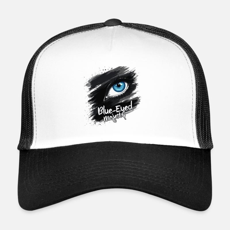 YEUX BLEUS Casquette trucker 
