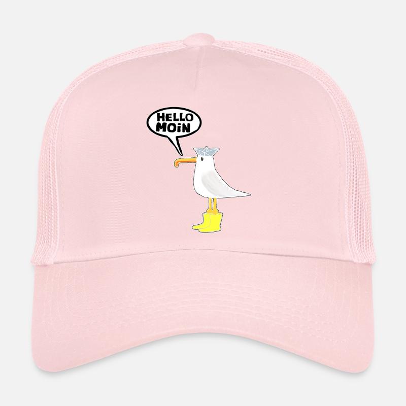 Hello Seagull Rubber Boots Hello Moin Trucker Cap