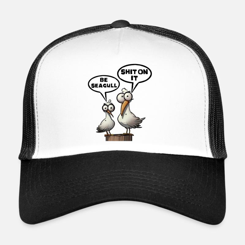 Die Bäädden Möwen - Be Seagull Shit on it Geschenk Trucker Cap