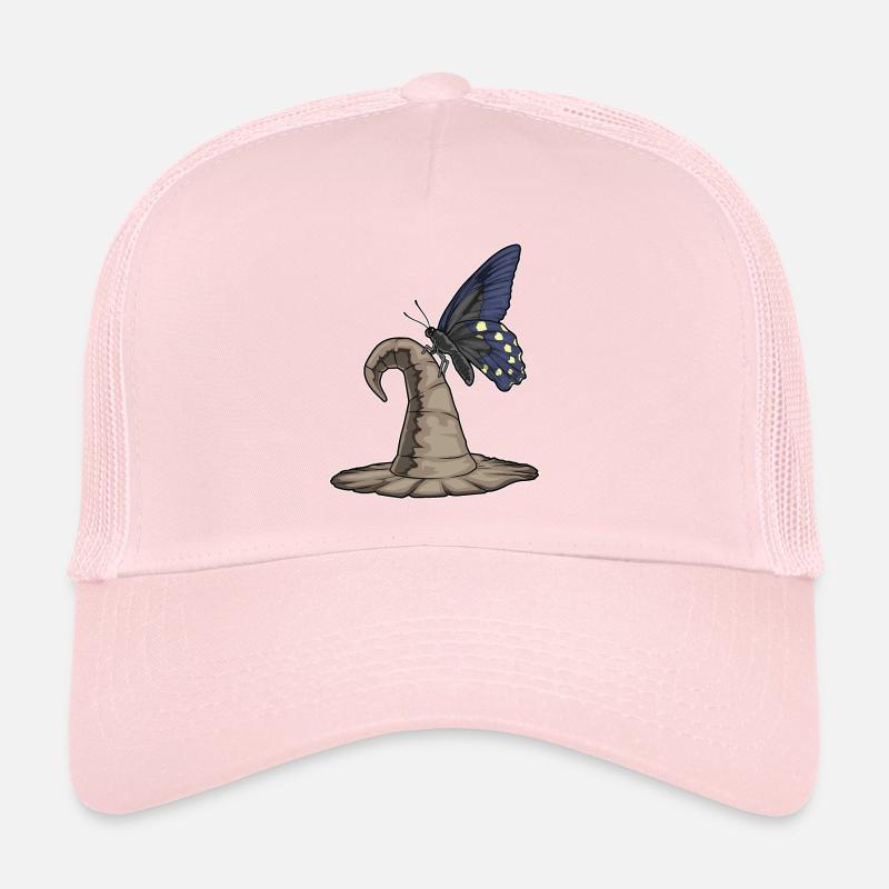 Chapeau de sorcière papillon Casquette trucker 