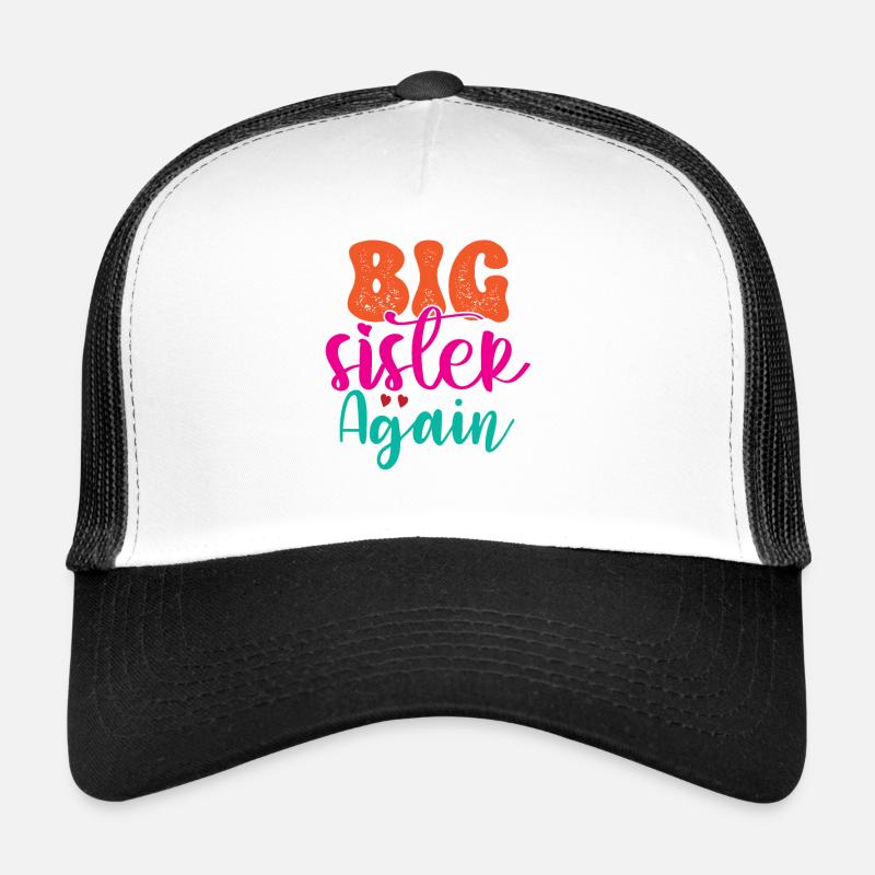 Große Schwester Geschenk Wieder Große Schwester Trucker Cap