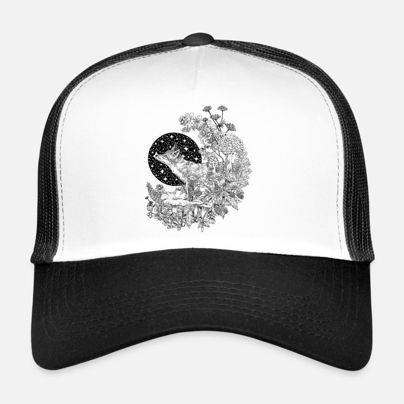 LE RENARD ET LE CIEL NOCTURNE Casquette trucker 