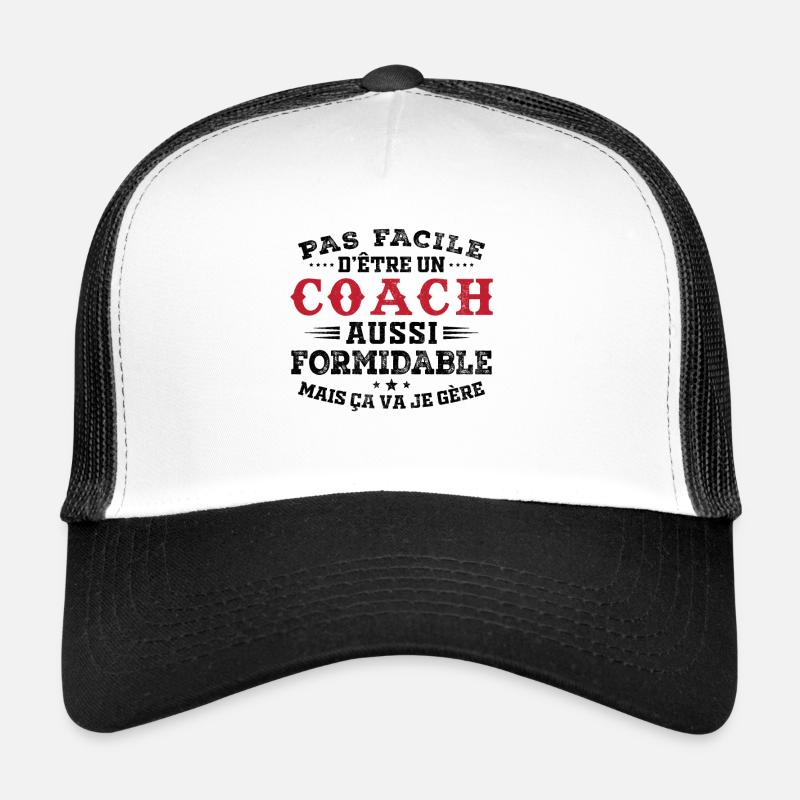 Cadeau Formidable pour Coach Formidable Casquette trucker 