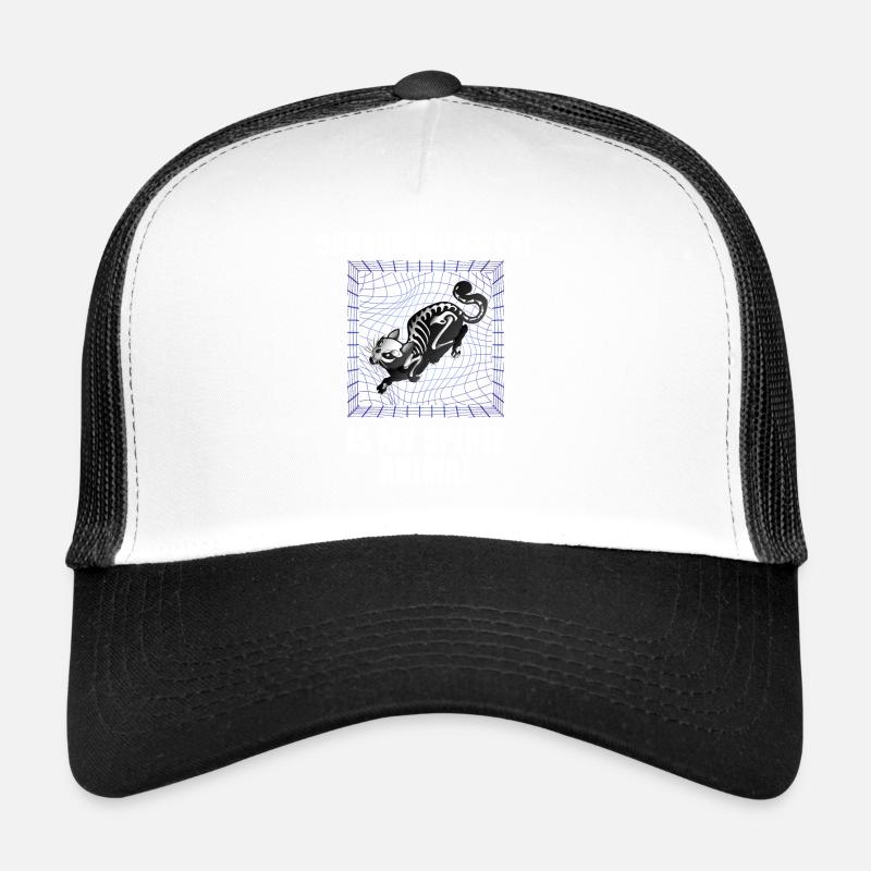 Physics Quantum Nerd Dead + Alive Schrödingers Trucker Cap