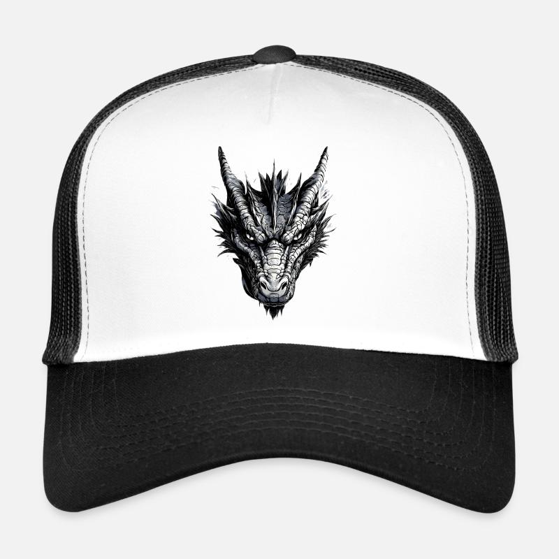 Dragon Mythical Creature Dragon Lover Fire Dragon Trucker Cap