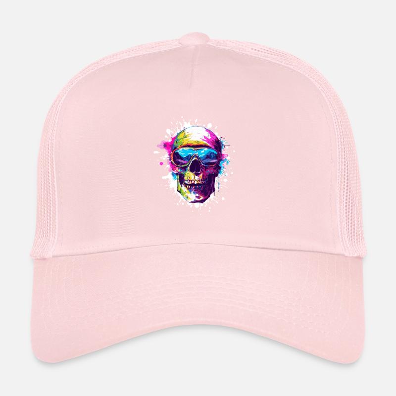 Ski Ski Masques Skull Casquette trucker 