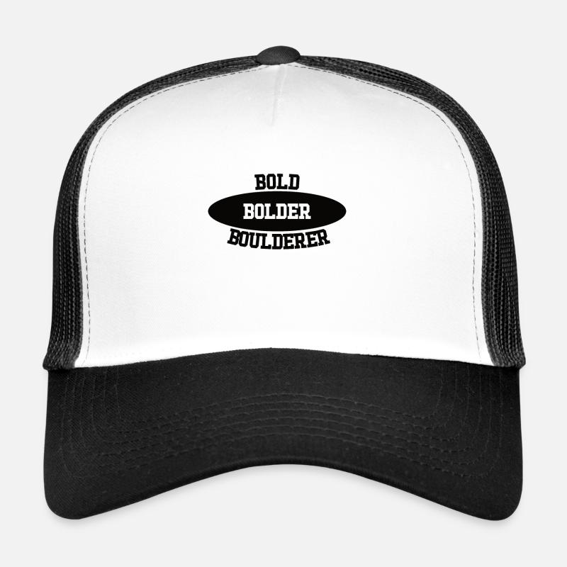 Bouldern Bold Bolder Boulderer Trucker Cap