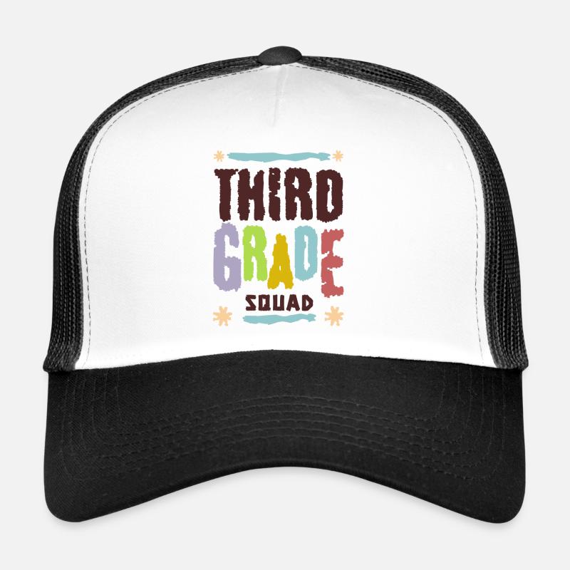Squad école de troisième année Casquette trucker 
