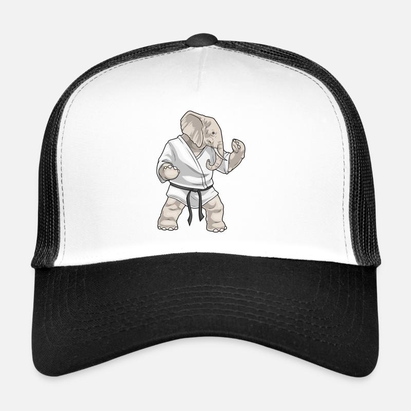 Elefant Karate Kampfsport Trucker Cap