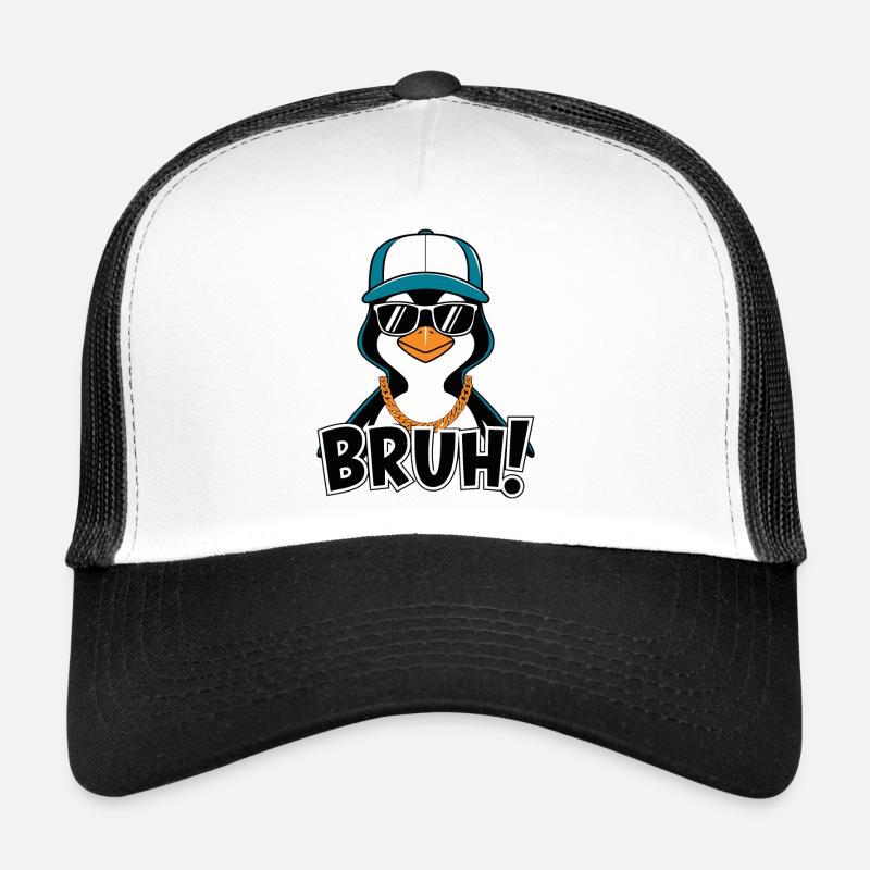 PINGUINS BRUH Trucker Cap