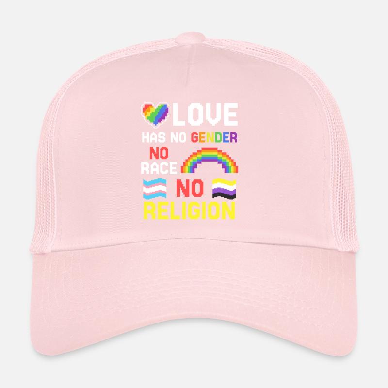 Love A Statement for Equality Diversity Trucker Cap