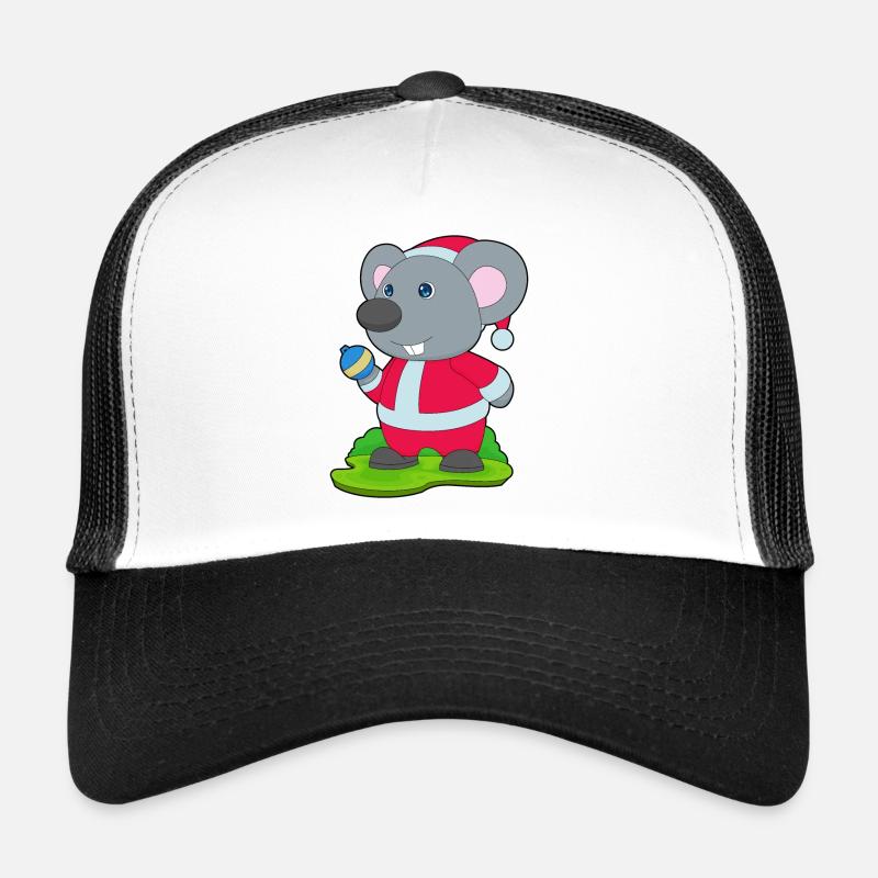 Maus Weihnachten Weihnachtskugel Trucker Cap