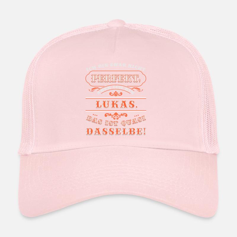 Funny LUKAS for Name Day with Name Name Trucker Cap