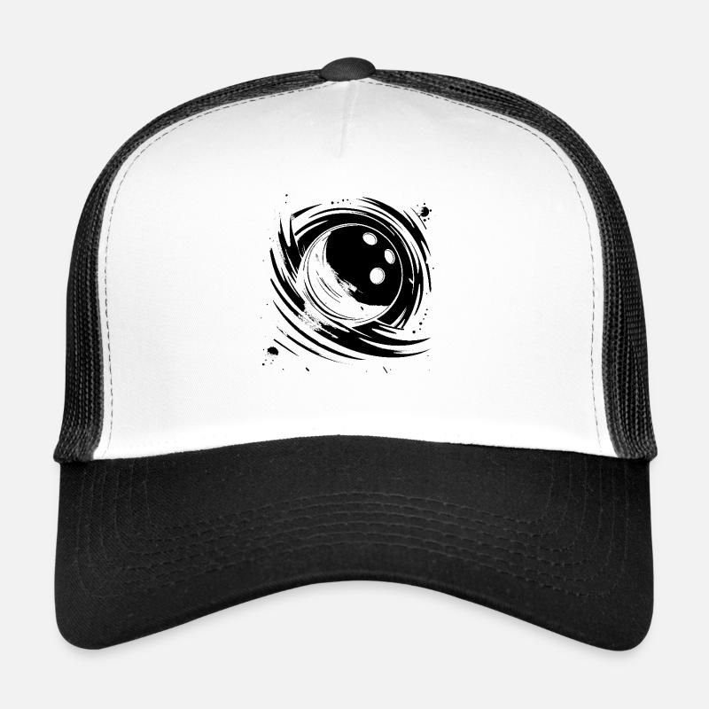 Graphiques de bowling Casquette trucker 